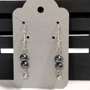 Elegant Bead Drop Earrings